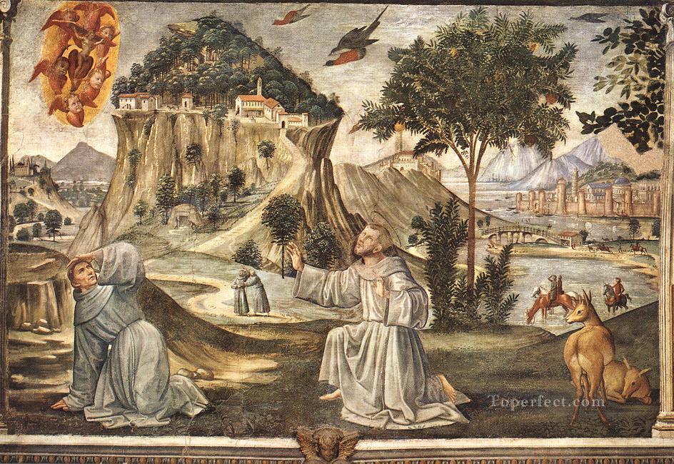 Stigmata Of St Francis Renaissance Florence Domenico Ghirlandaio Oil Paintings